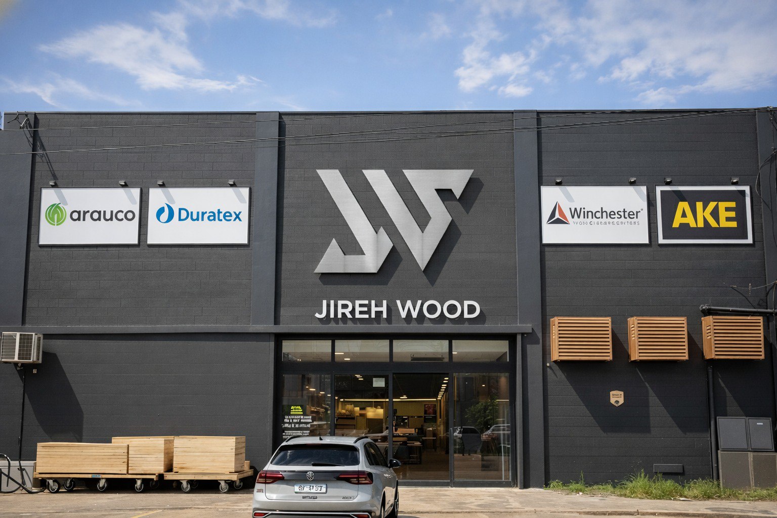 Fachada da JWS Distribuidora